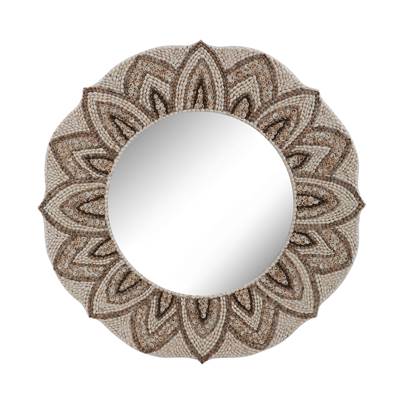 Round Shell Mirror