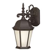 1-LT Fluorescent Cast Aluminum Outdoor Lantern