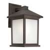 1-LT Flourescent Aluminum Outdoor Wall Light