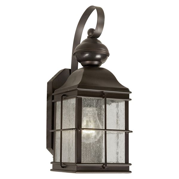 1LT Sensor Light Cast Aluminum Outdoor Lantern