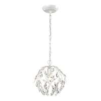 ELK Circeo 1 Light Mini Pendant In Antique White - 18123/1