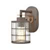 Elk Gilbert 1-Light Vanity Light - Rusted Coffee, Light Wood - 18363/1