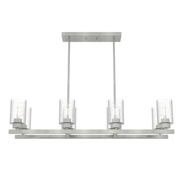 8 Light Linear Chandelier