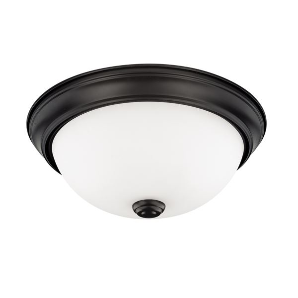 2-Light Flush Mount