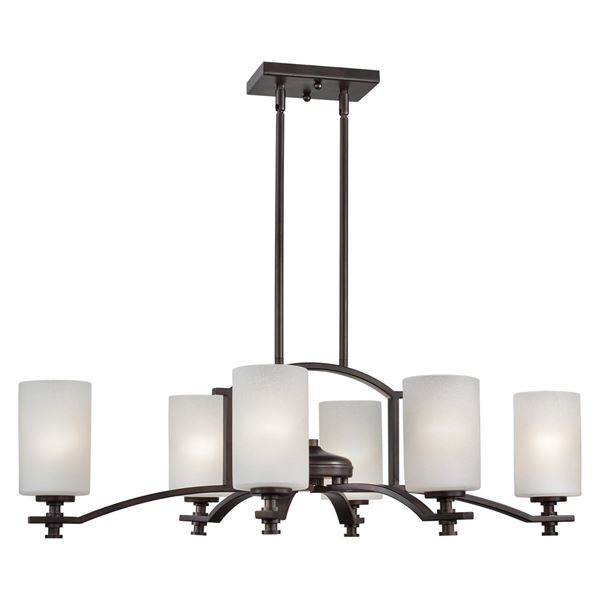 6-LT Oval Chandelier