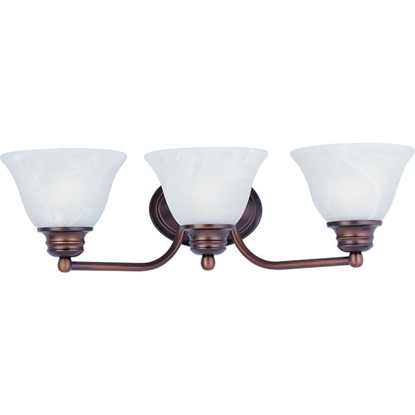 Malaga 3-LT Bath Vanity Light