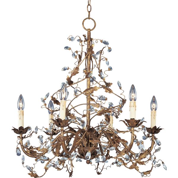 Elegante 6-LT Single-Tier Chandelier