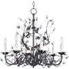 Elegante 6-LT Single-Tier Chandelier