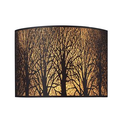 ELK Woodland Sunrise 2 Light Wall Sconce In Aged Bronze - 31070/2