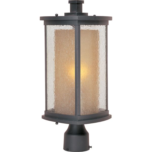 Bungalow 1-LT Outdoor Pole/Post Lantern