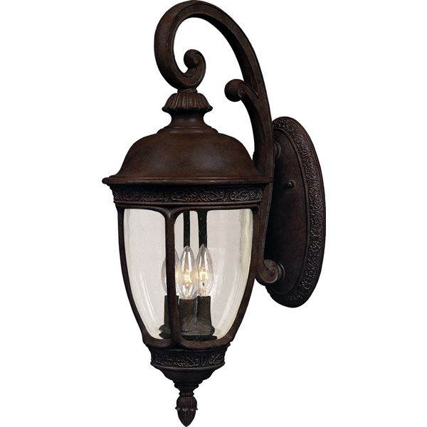 Knob Hill Cast 3-LT Outdoor Wall Lantern