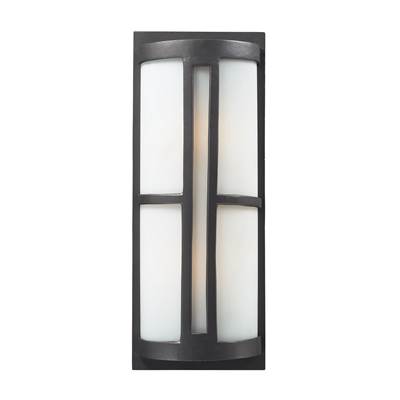 ELK Trevot 2 Light Outdoor Sconce In Graphite - 42396/2