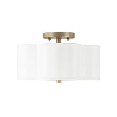 2-Light Semi-Flush