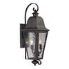 ELK Forged Brookridge 2 Light Outdoor Sconce In Charcoal - 47101/2