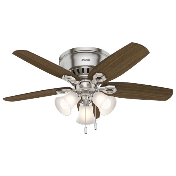 42" Low Profile Ceiling Fan w/LED Light