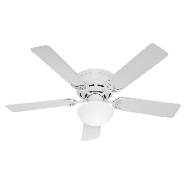 52" Low Profile III Ceiling Fan w/LED Light