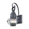 Elk Onion 1-Light Outdoor Wall Mount - Aged Zinc - 57170/1