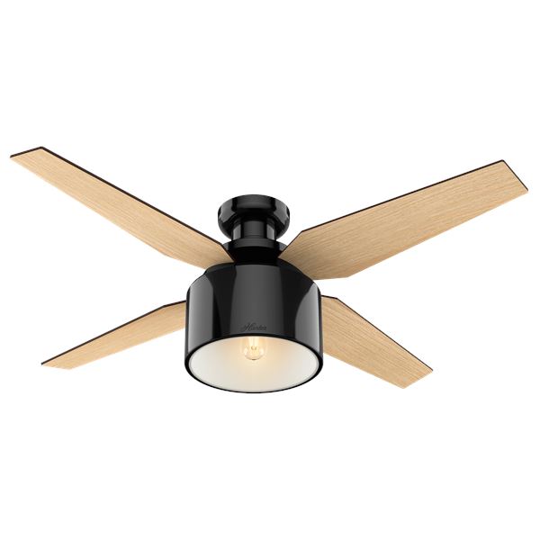 52" Low Profile Ceiling Fan w/LED Light