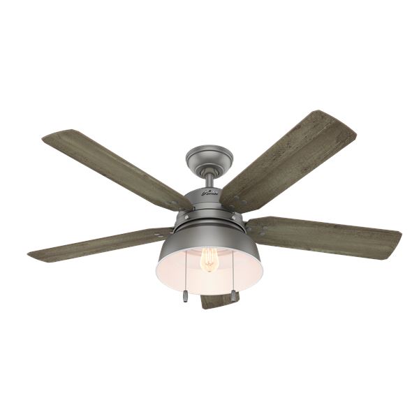 52" Outdoor Ceiling Fan w/LED Light