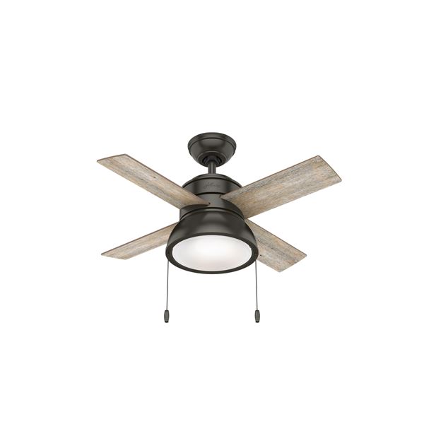 36" Ceiling Fan w/LED Light
