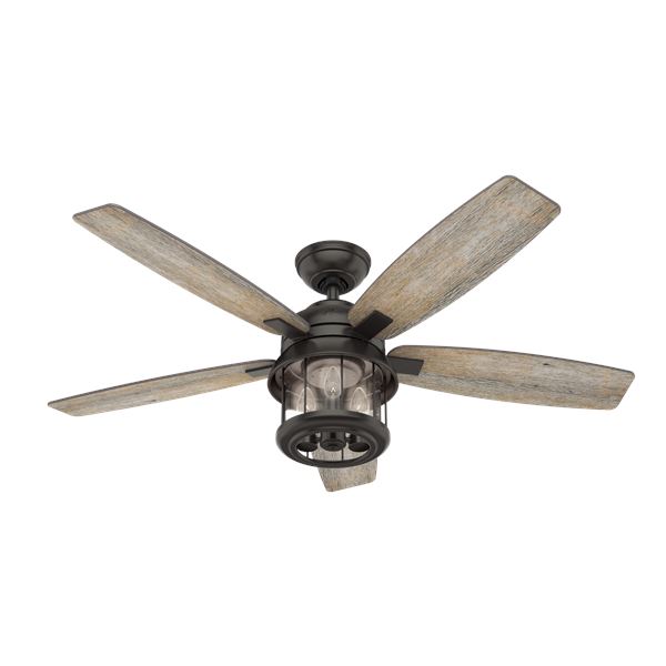 52" Outdoor Ceiling Fan w/LED Light