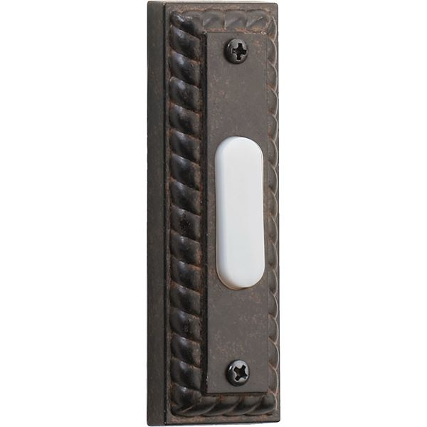 Traditional Rect Door Chime Button