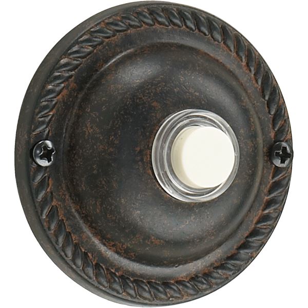 Traditional Round Door Chime Button