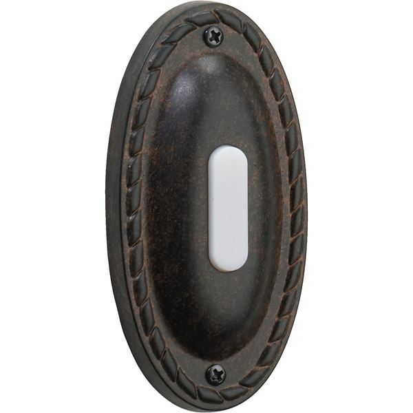 Traditional Oval Door Chime Button