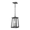 Elk Kirkdale 2-Light Outdoor Hanging Light - Matte Black - 83405/2