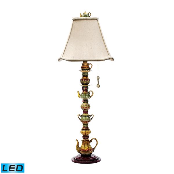 Elk Tea Service Candlestick Table Lamp - LED - Burwell - 91-253-LED