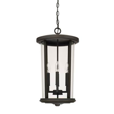 4-Light Outdoor Hanging-Lantern