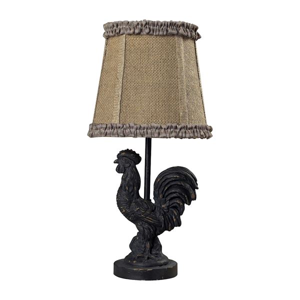 Elk Braysford Mini Rooster Table Lamp - Braysford Black - 93-91392