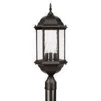 3-Light Outdoor Post-Lantern