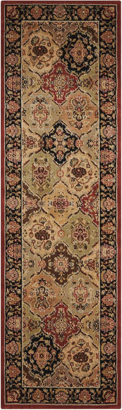 Kathy Ireland Lumiere "Persian Tapestry" Multicolor Area Rug