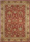 Kathy Ireland Lumiere "Stateroom" Brick Area Rug