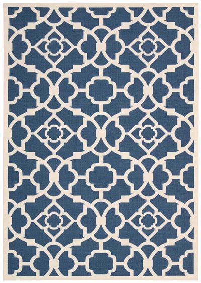 Waverly Sun & Shade "Lovely Lattice" Lapis Area Rug