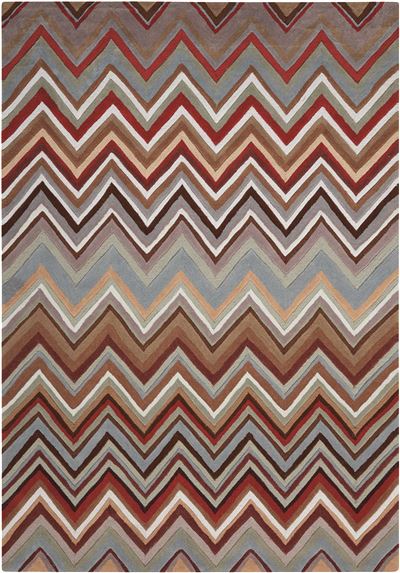 Contour Multicolor Area Rug