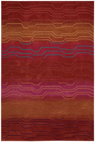 Contour Sunburst Area Rug