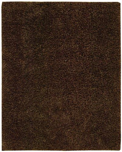 Zen Espresso Shag Area Rug