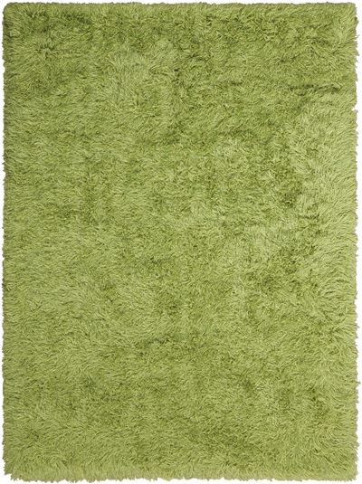 Kathy Ireland Studio "Studio Boulevard" Peridot Shag Area Rug