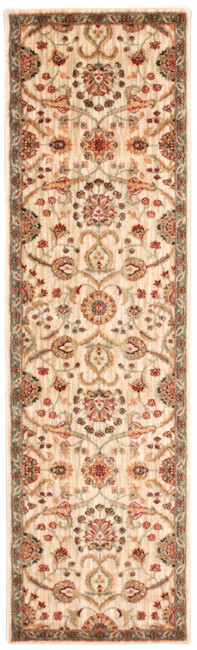 Kathy Ireland Ancient Times "Persian Treasure" Ivory Area Rug