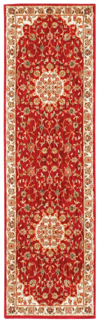 Kathy Ireland Ancient Times "Palace" Red Area Rug