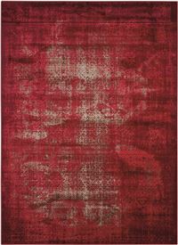 Karma Red Area Rug