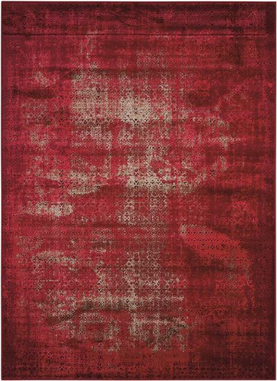 Karma Red Area Rug