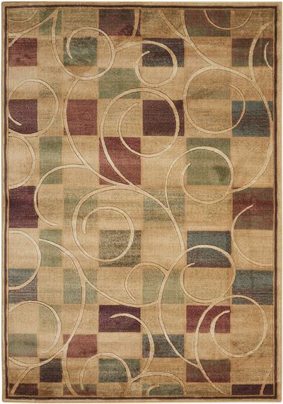 Expressions Beige Area Rug