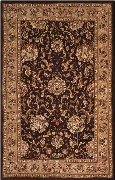 2000 Brown Area Rug