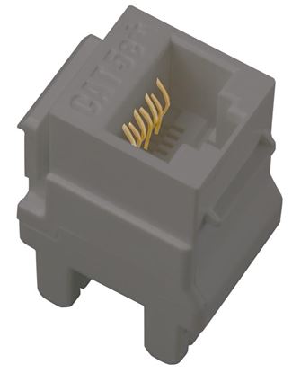 Legrand adorne Cat 5e RJ45 Data / Phone Insert in Magnesium Finish - AC5ERJ45M1