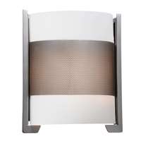 Access Lighting Iron Dimmable LED Wall Light - Brushed Steel - 20739LEDD-BRZ/OPL