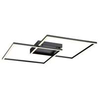 Access Squared Dimmable LED Ceiling or Wall Light - Black - 63967LEDD-BL/ACR