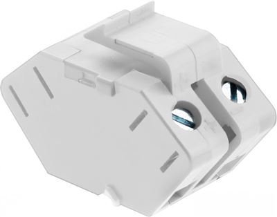 Legrand adorne Single Keystone Speaker Connector in White Finish - ACSSIW1